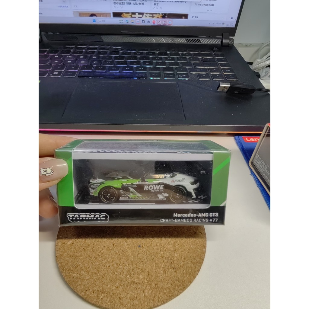 全新新 现货Tarmac Works 1:64 tw .in Soffine AMG GT3 2025 GT World Challenge Asia Shanghai Craft-Bambo Rac