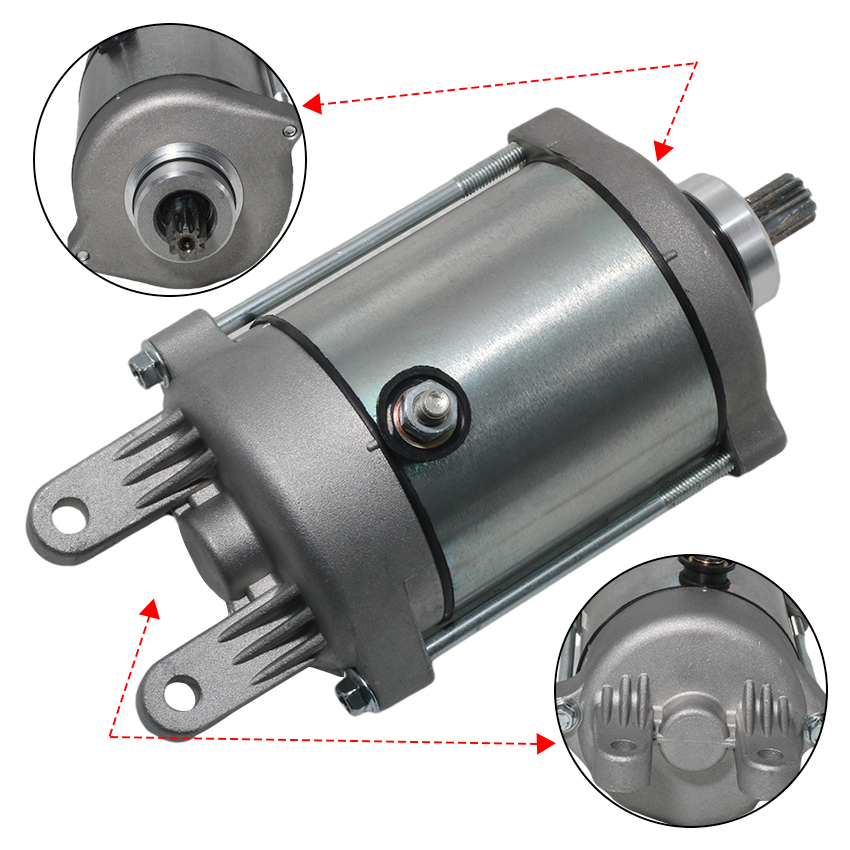 สตาร์ทเตอร์รถจักรยานยนต์ Moto สําหรับ KYMCO 31210-KHE7-90A KYMCO 31210-KHE7-9000-M1 KY 31210-KHE7-90