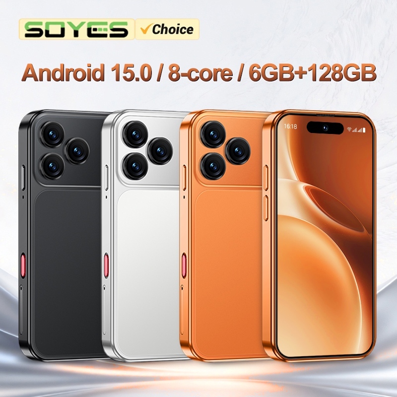 SOYES XS19 MAX กระเป๋า 4G ปลดล็อคสมาร์ทโฟนขนาดเล็ก Android15.0 4.18 นิ้ว HD 6+128GB 2900mAh Dual SIM