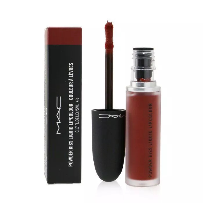 MAC Powder Kiss Liquid Lipcolor, Matte Lipstick Lip Gloss, Long Lasting Non Drying Lip Makeup, Multi