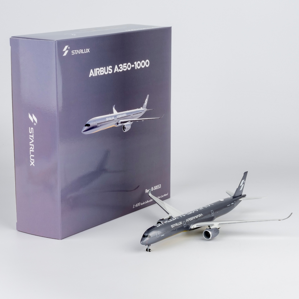 57046 โลหะผสมสะสมเครื่องบินของขวัญ NG รุ่น 1:400 Starlux Airlines Airbus A350-1000 Diecast เครื่องบิ