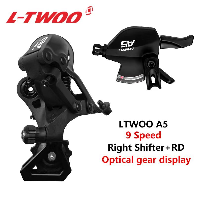 Ltwoo A5 9 ความเร็วด้านหลัง Derailleur Trigger Right Shifter Lever สําหรับอะไหล่จักรยานเสือภูเขา Mtb
