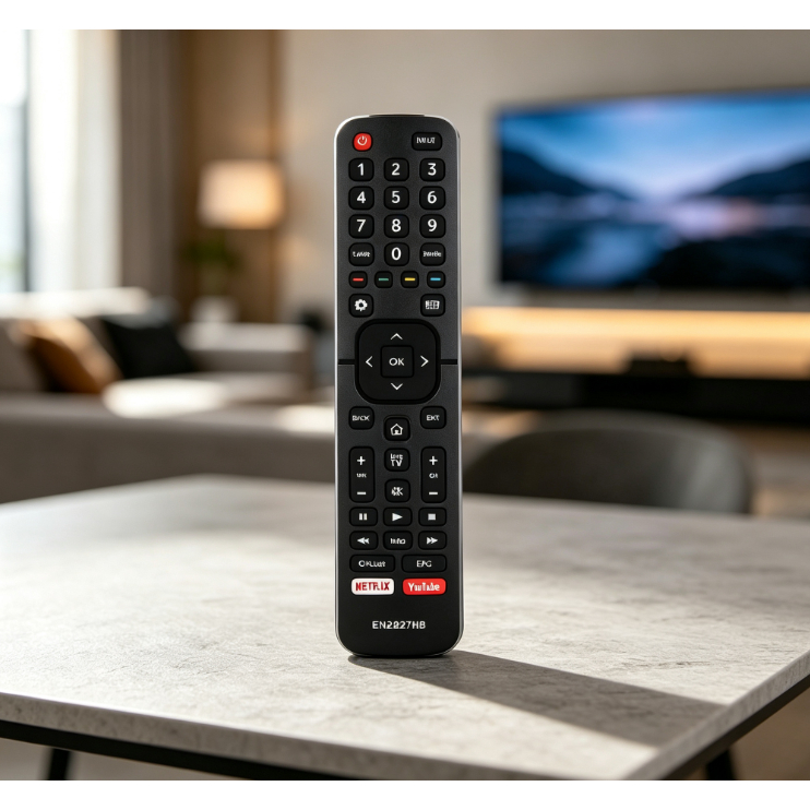 เปลี่ยน EN2B27HB รีโมทสําหรับ Hisense LED TV 50M7000UW 55M7000UWG 65M7000UWG ไม่จําเป็นต้องตั้งค่ารี