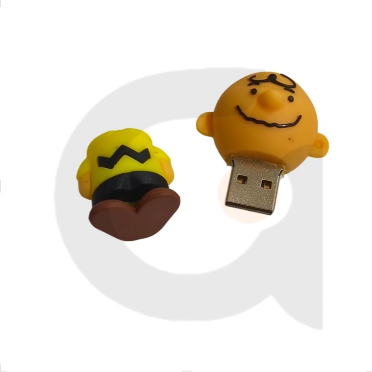 ซิลิโคน USB แฟลชไดรฟ์ Charlie Shaped Drive Data Hard Drive 1GB 2GB 4GB 8GB 16GB 32GB 64GB 128GB 2TB 