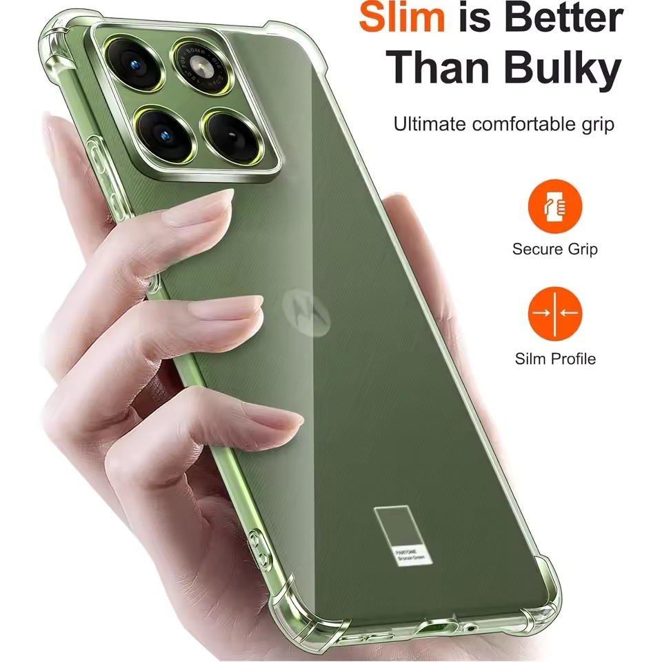 Air-Bag กันกระแทกเคสโทรศัพท์สําหรับ Motorola MOTO G87 G77 G67 G57 G47 G37 Power G37j G100S G1100 Pro