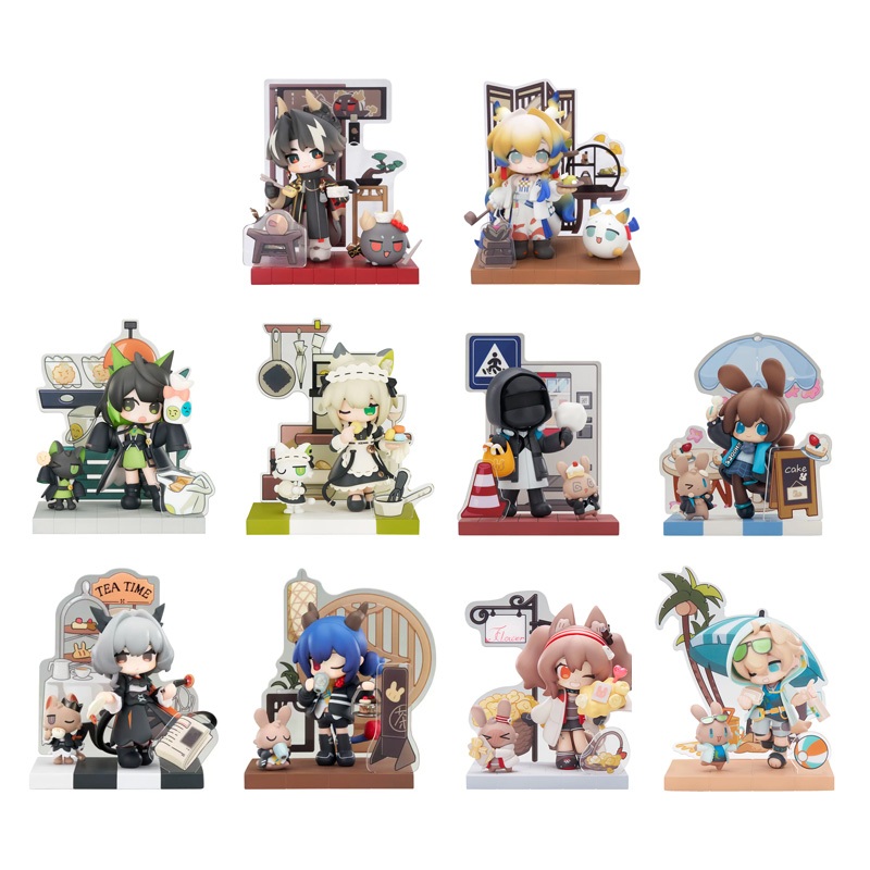 Sunsyea Arknights สินค้าอย่างเป็นทางการของแท้ LFTD Series รูป Amiya Blaze Dusk Ling Nian Keltsit Ska