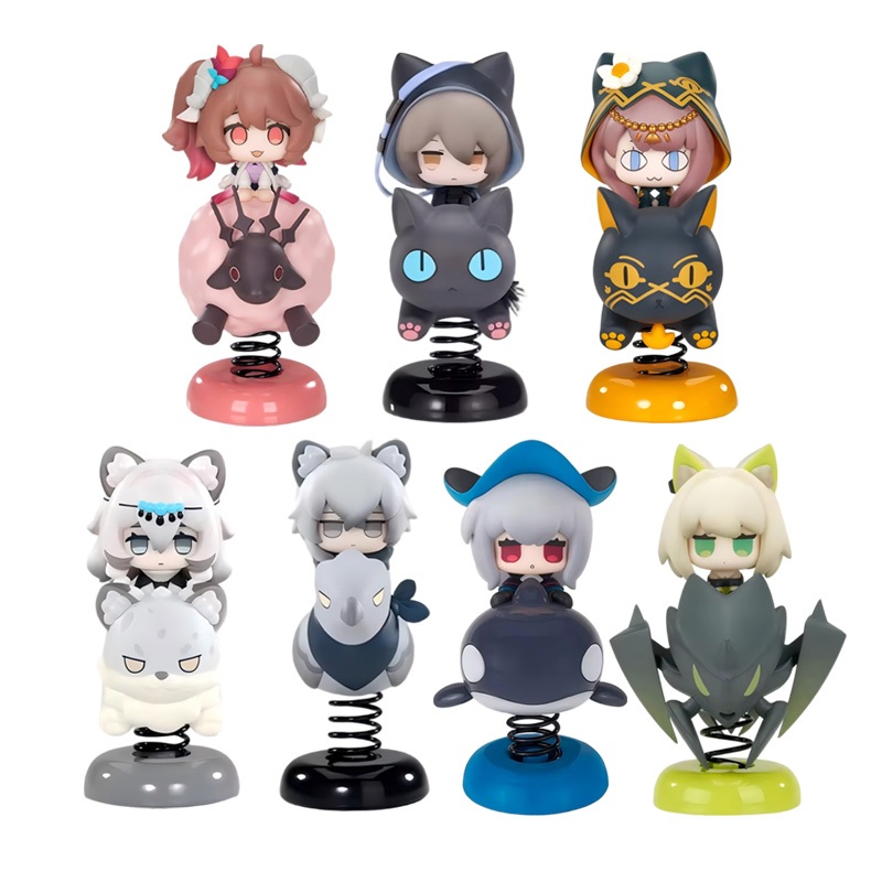 Sunsyea Arknights สินค้าอย่างเป็นทางการต้นฉบับแท้ HappyShake Series รูปตุ๊กตา SilverAsh Pramanix Pha
