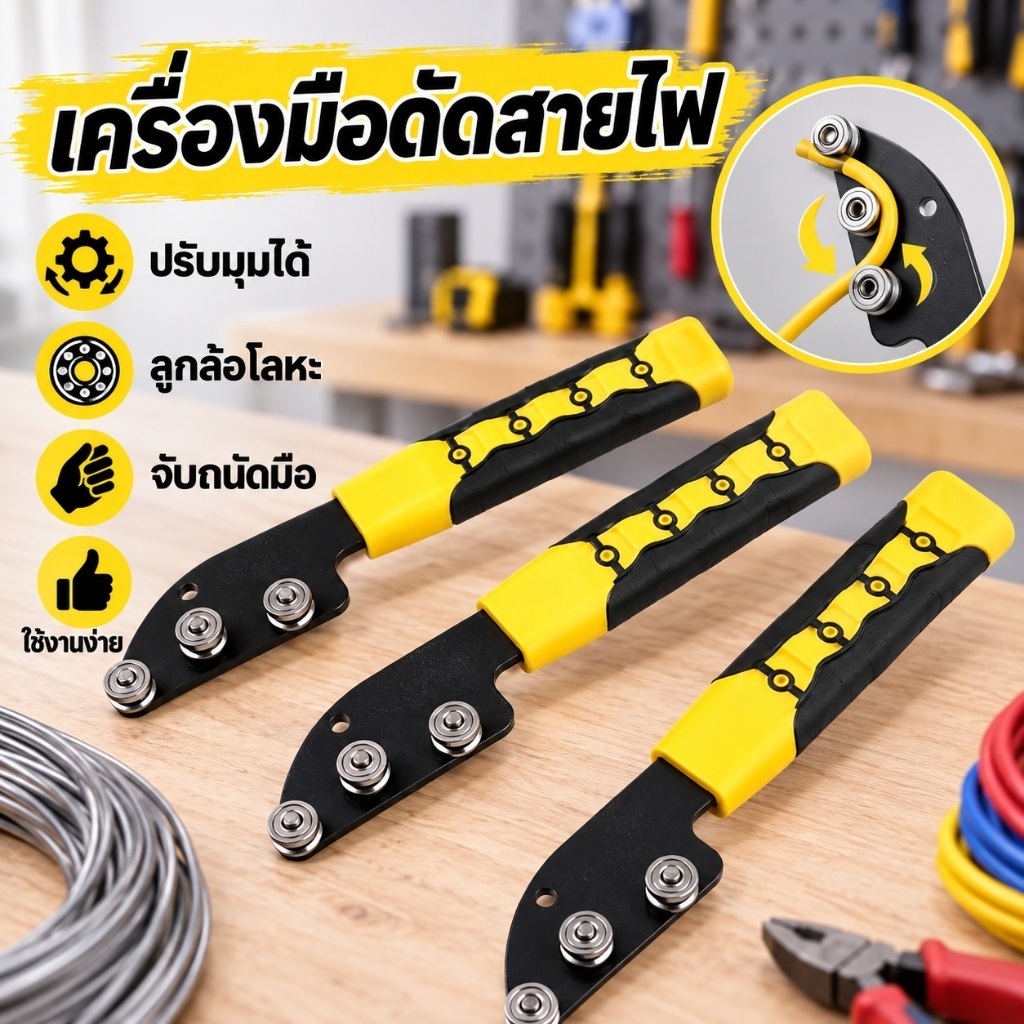 ที่หนีบผมตรงสายไฟแบบแมนนวล, ที่หนีบผมตรงแบบขนานขั้วกล่องไฟฟ้า, เครื่องมือหนีบสายไฟโลหะตัวปรับมุม