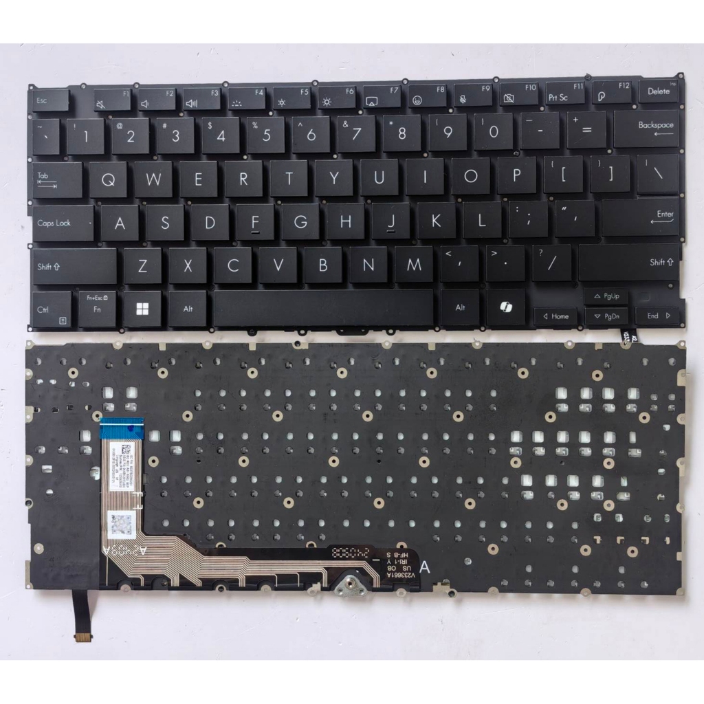 แป้นพิมพ์แล็ปท็อปสําหรับ ASUS ProArt CHUANG 13 HN7306 CHUANG 16 H7606W 2024 V233626AS1 AI US Backlit