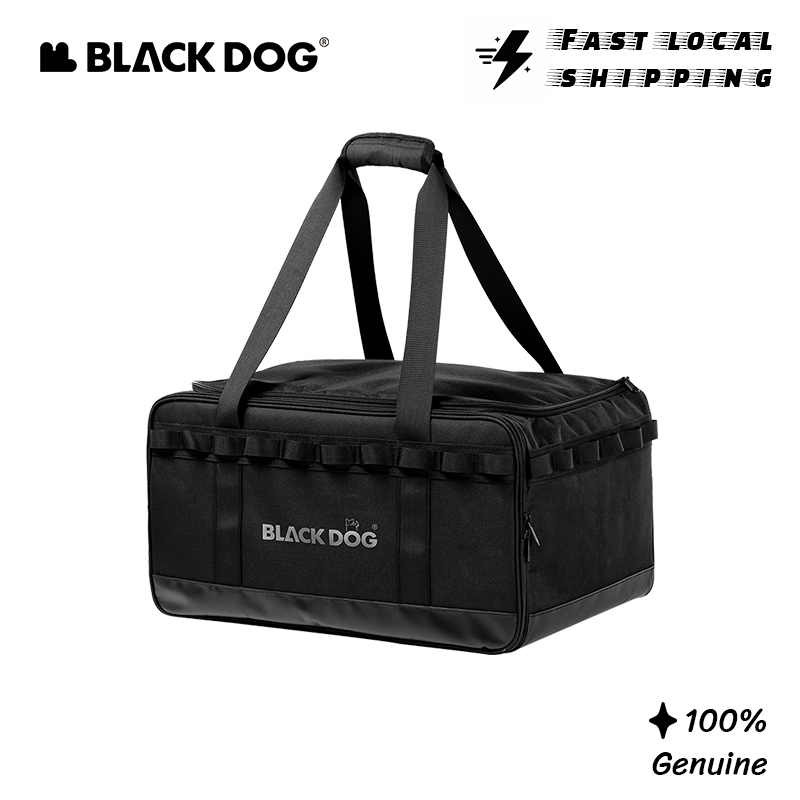 BLACKDOG กระเป๋าเก็บของแคมป์ปิ้ง 30L ความจุสูง ทนทาน กันน้ำ สำหรับเดินทาง ปิกนิก สวน