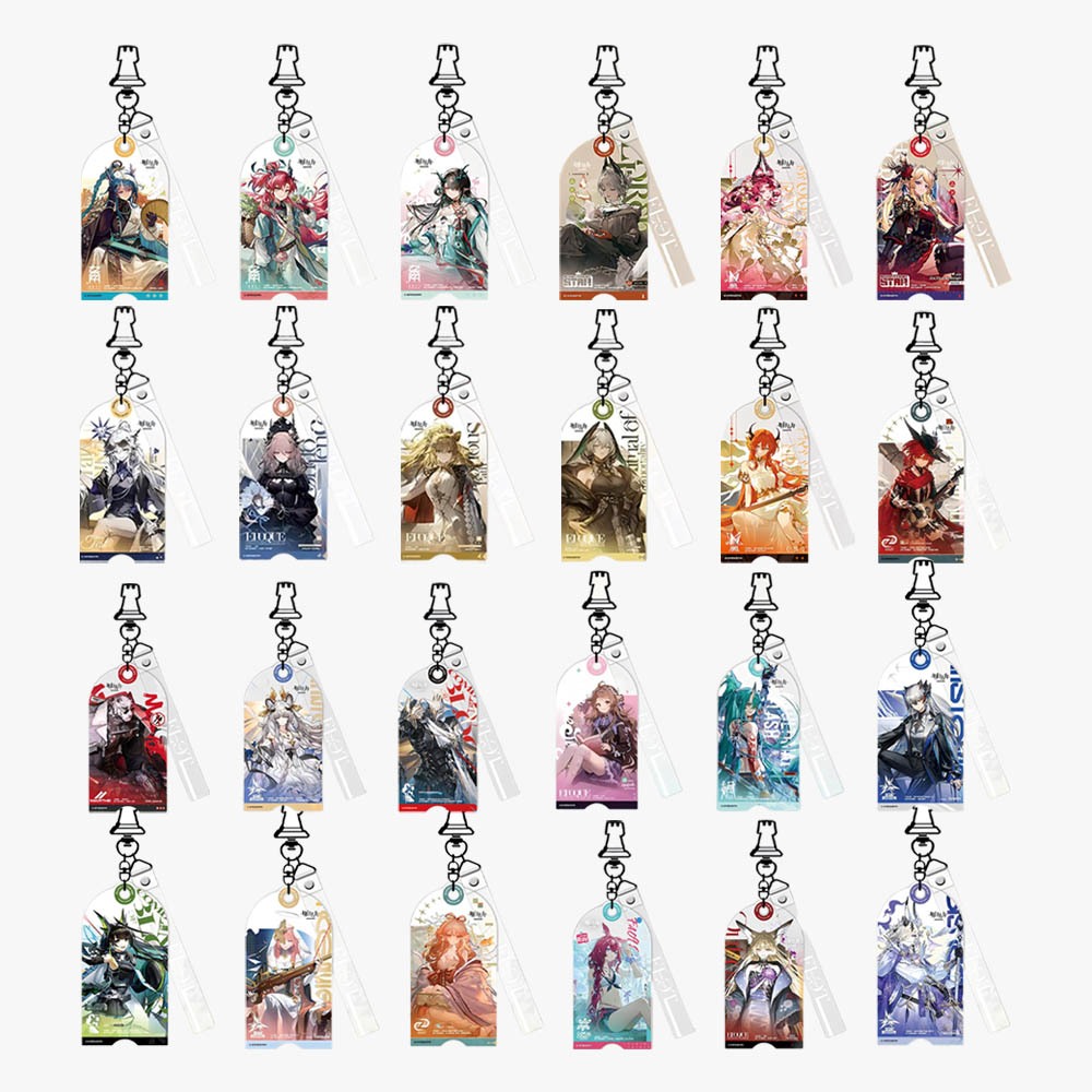Sunsyea Arknights สินค้าอย่างเป็นทางการ คอลเลกชันพวงกุญแจอะคริลิคแท้ดั้งเดิม 2