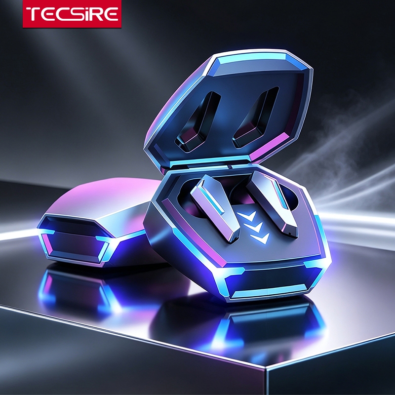 Tecsire M10 หูฟังบลูทูธไร้สาย TWS HiFi สเตอริโอเบส พร้อมไมโครโฟน