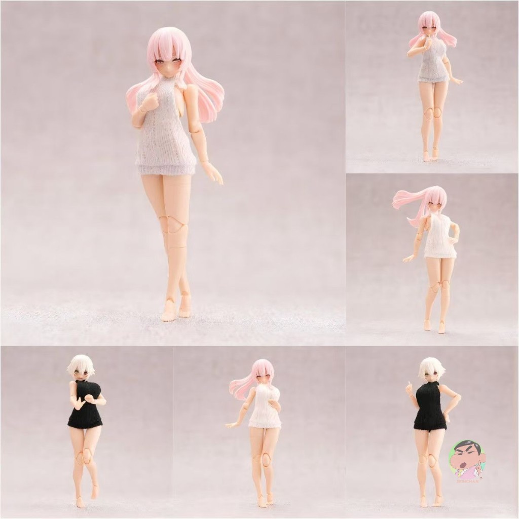 Qiu Action Figure 1/12 Megami Device Snail Shell Backless sweater