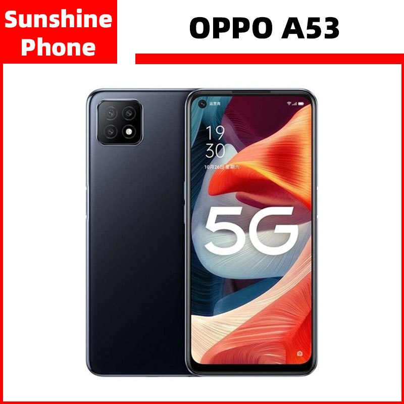 OPPO A53 5g สมาร์ทโฟนแท้ฟังก์ชั่นปกติโทรศัพท์มือสอง Android
