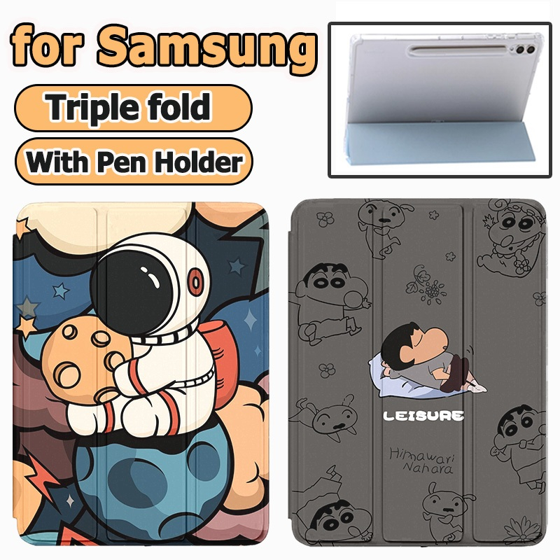 เคสฝาพับ Samsung Galaxy Tab S6lite S7 S8 S9 S10 S7FE S9FE A8 A9 A11 A9+ A11+ เคส Samsung Galaxy Tab S10FE S10lite S7+ S8+ S9+ S9FE+ for Case Samsung
