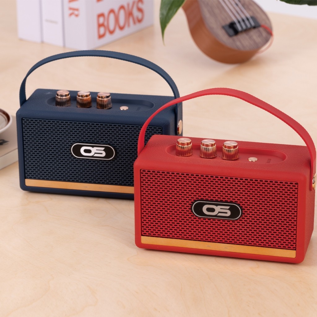 ลำโพงบลูทูธพกพา OSCROP รุ่น OS-AIRone กำลังขับ 10W Bluetooth 5.1 TWS เชื่อมต่อได้ 2 ตัว รองรับ TF กา