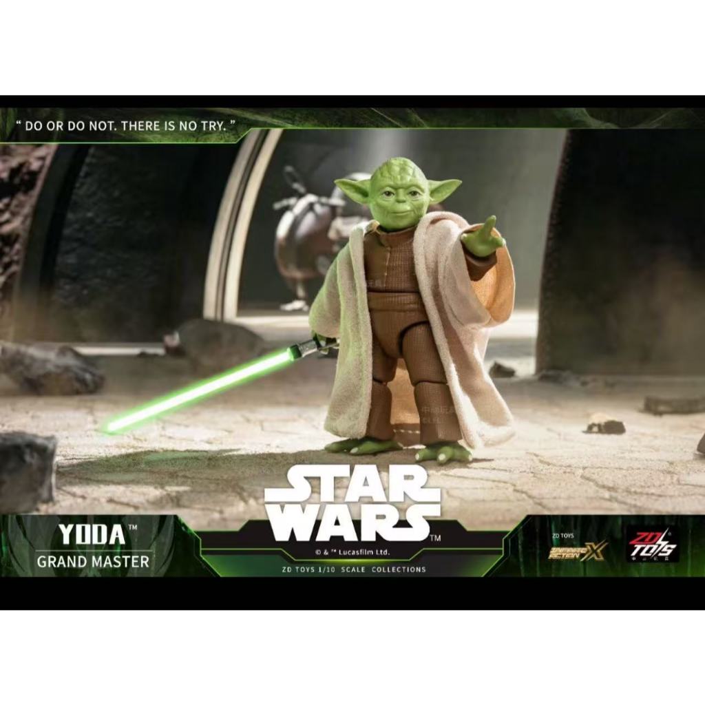 ▲KKangT▲ Genuine ZD TOYS- zhongdong Star Wars series Mster Yoda Toy model