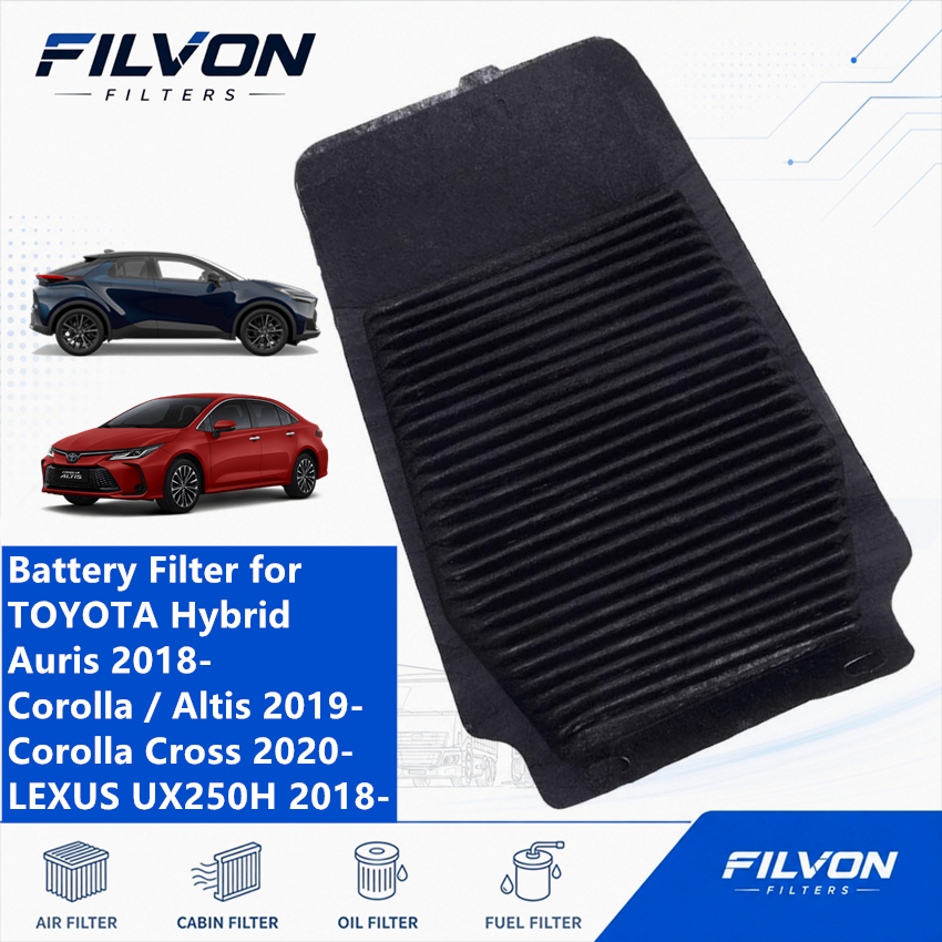 ❤ซื้อ 5 แถม 1❤ HV แบตเตอรี่เครื่องกรองอากาศสําหรับ Lexus UX250h Toyota Corolla Cross Altis Hybrid Au