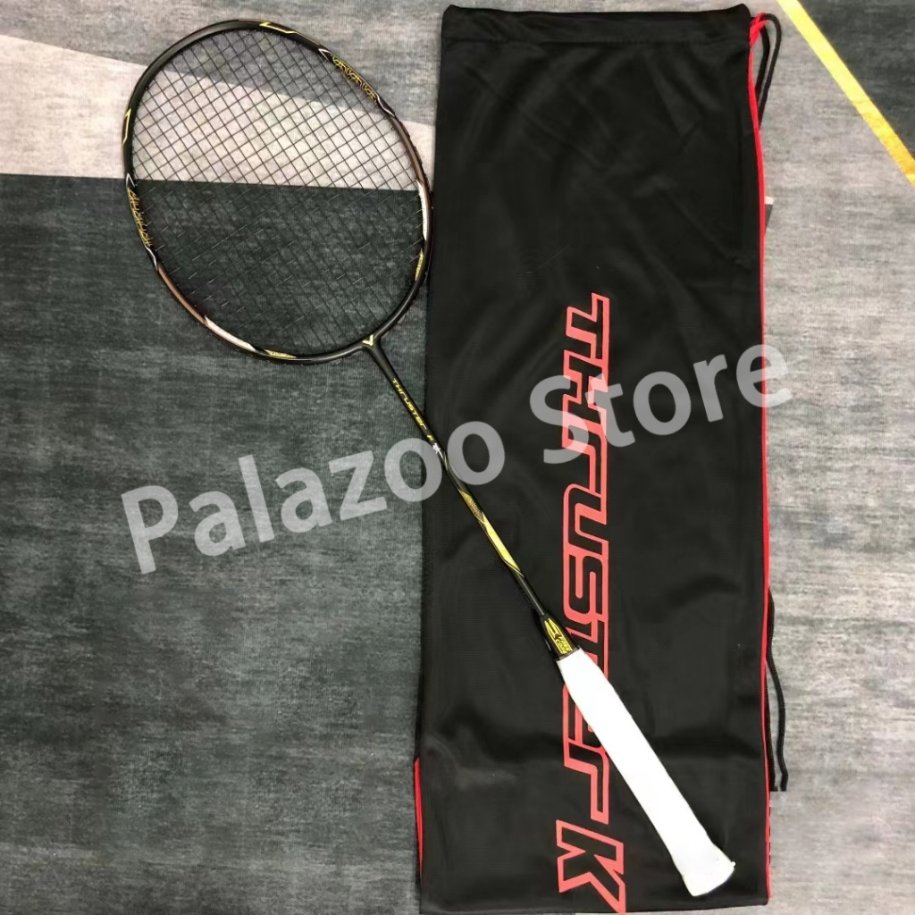 【จัดส่งในวันเดียวกัน】VICTOR ไม้แบดมินตัน THRUSTER F 隼 ไม้แบดมินตันคาร์บอนเต็มรูปแบบพิเศษสำหรับเกมคู่
