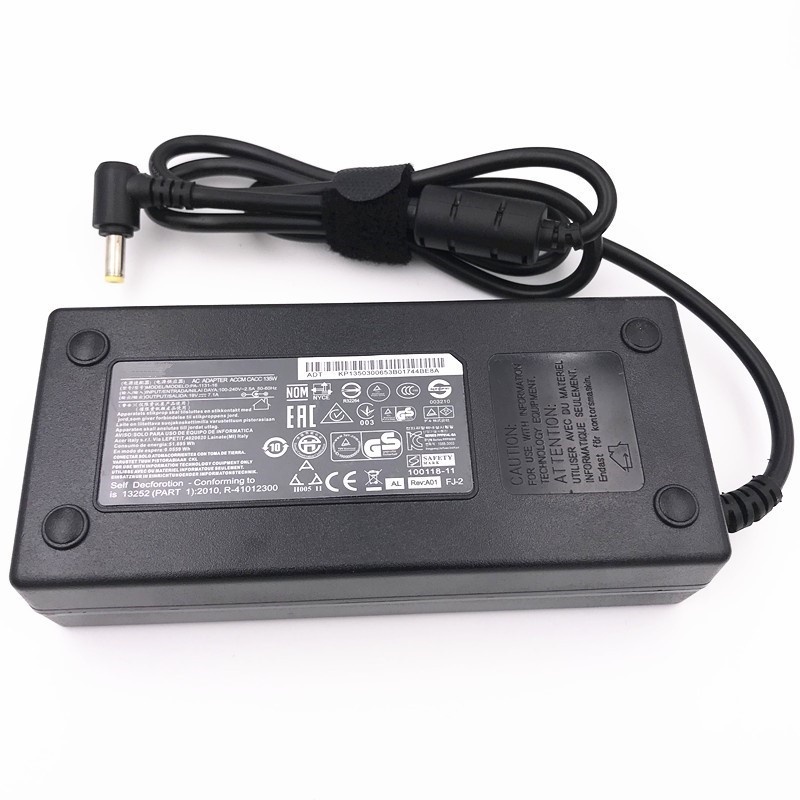 ใหม่ 19V 7.1A 5.5*1.7 มม.ADP-135KB T 135W แล็ปท็อปชาร์จอะแดปเตอร์ AC สําหรับ Acer Nitro 5 AN515-44-R