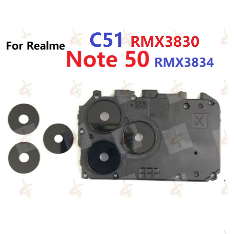 เลนส์กล้อง (Camera Lens) ,กรอบเลนส์ สําหรับ Realme Note 50 RMX3834