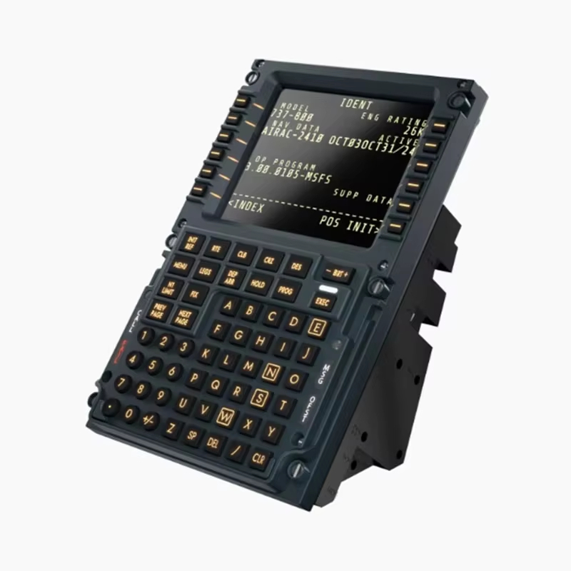 ⭐⭐⭐ Flight Simulator CDU PMDG Zibo Civil Aviation แผงควบคุมโบอิ้ง 737 PFP 3N สําหรับ X-Plane MSFS