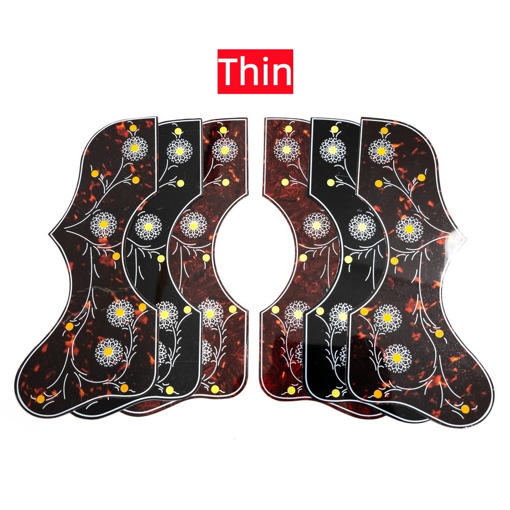 Thin J200 SJ200 กีตาร์อะคูสติก Pickguard สําหรับ Self-กาว Scratch Plate อุปกรณ์กีตาร์