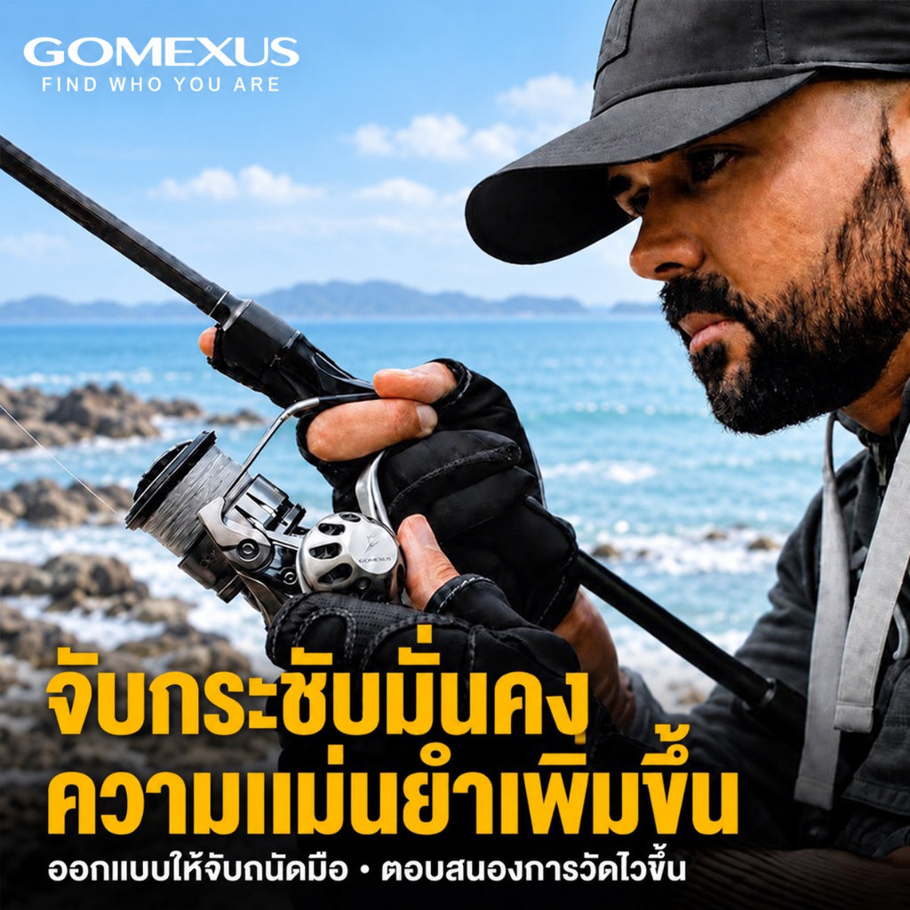 Gomexus مقبض بكرة صيد 35-41 مم — صورة 7