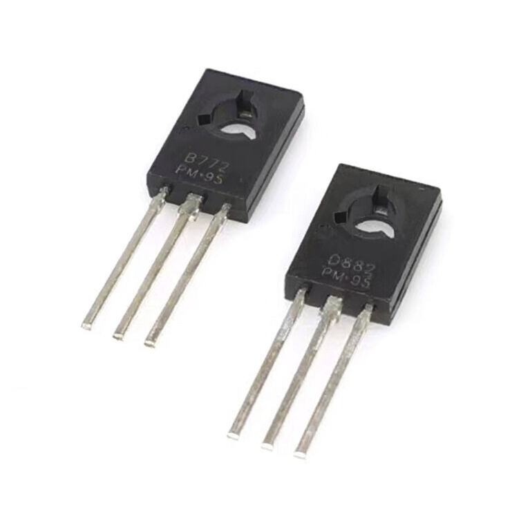 ทรานซิสเตอร์ท่อไฟฟ้าภายใน B772 D882 ทรานซิสเตอร์ 2SD772 2SD882 TO-126