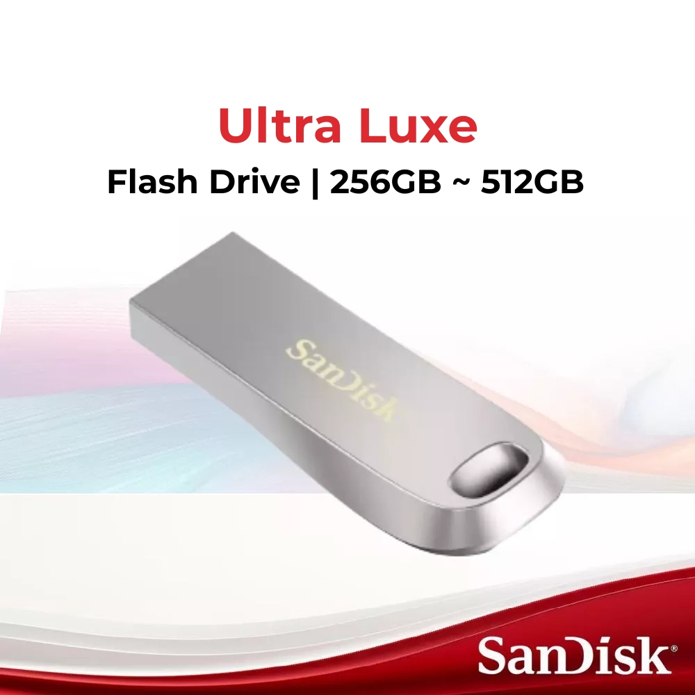 Sandisk Ultra Luxe USB 3.1 128GB แฟลชไดรฟ์/การ์ดหน่วยความจํา จัดจําหน่ายโดย Synnex