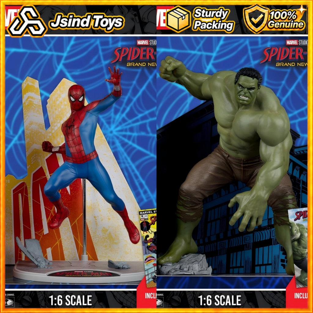 [มีในสต็อก] McFarlane Toys NO COMIC Marvel Spiderman Brand New Day Studios Collection1:ฟิกเกอร์ 6 ปี