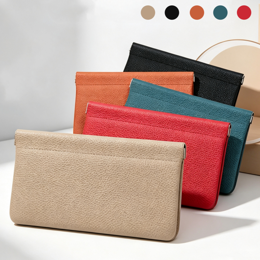 LK8P-Fashion Women PU Mini Wallet Purse Ultra-thin Short Change Bag Small Organizer Bag