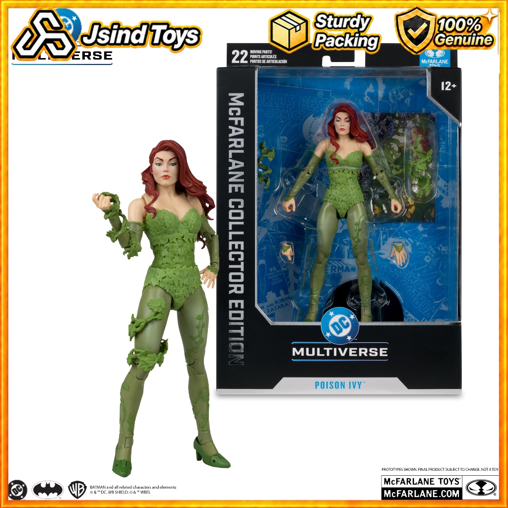 [มีในสต็อก]McFarlane Toys POISON IVY (DC CLASSIC) แอ็คชั่นฟิกเกอร์ขนาด 7 นิ้ว