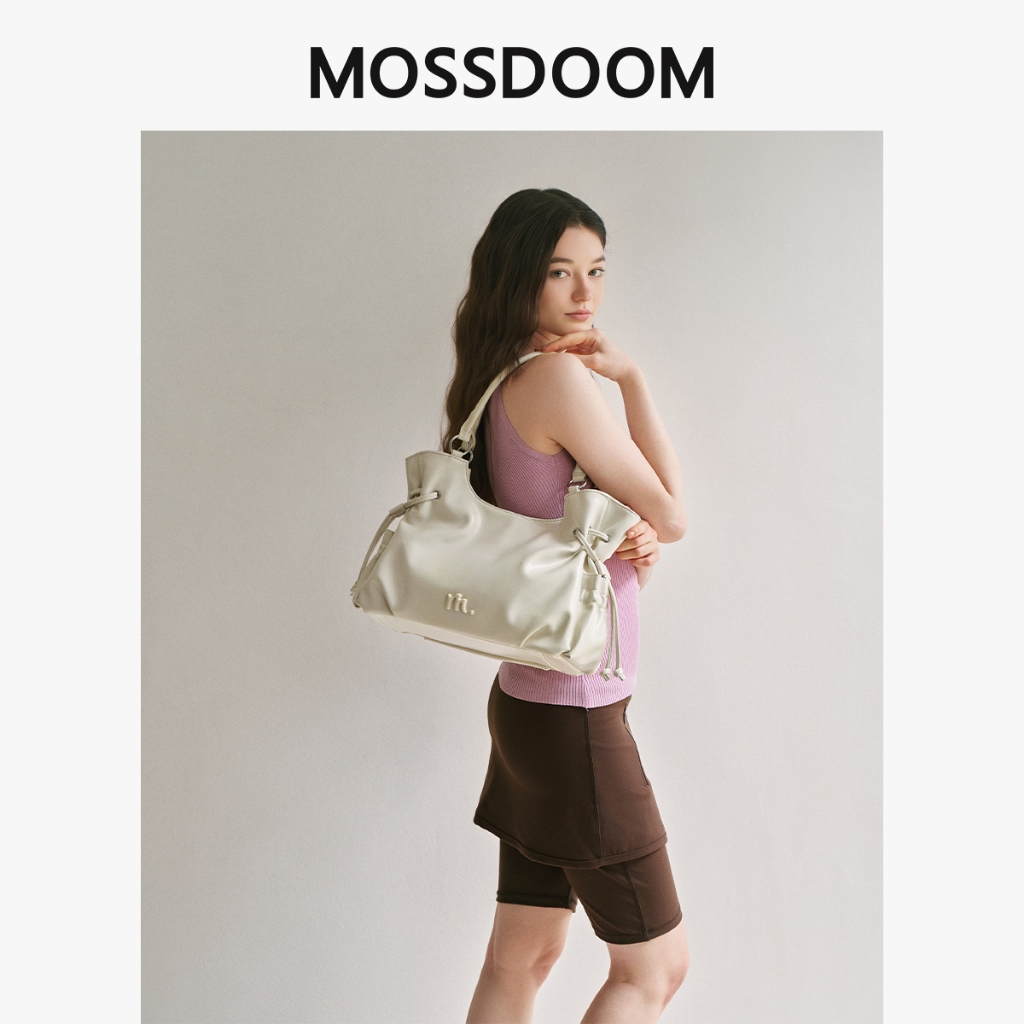 MOSSDOOM حقيبة يد Ruma جلد ناعم مع علبة — صورة 6