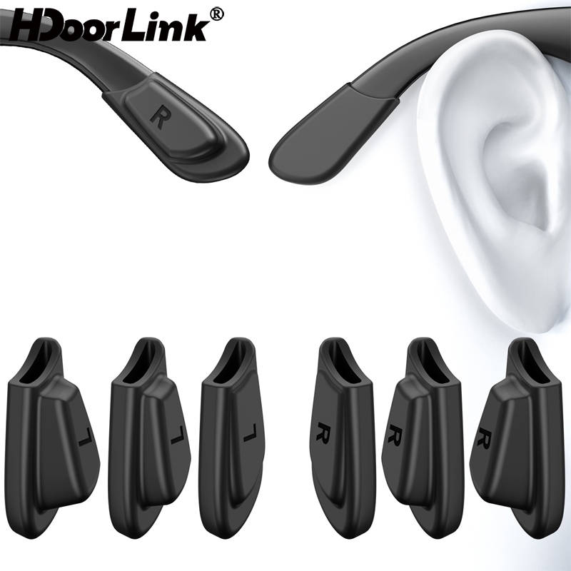 HdoorLink ซิลิโคนกันลื่นแว่นตา ขนาด 2 ชิ้น ออกแบบมาสำหรับ Meta, Wayfarer (Gen2), Skyler และ Headliner (Gen2)