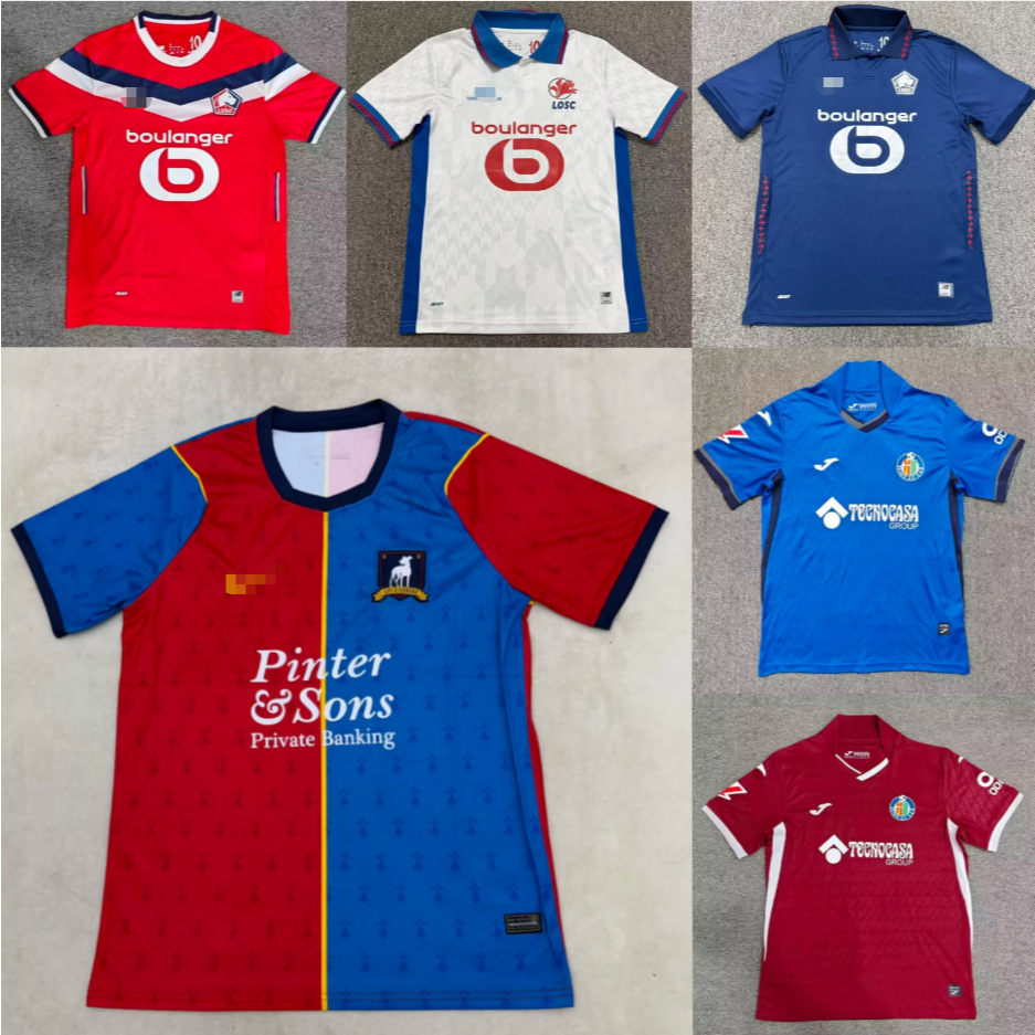 2026-27 Ipswich & Lille &Hutafé & Richmond Home/Away เสื้อฟุตบอลผู้ชาย S-4XL 1:1