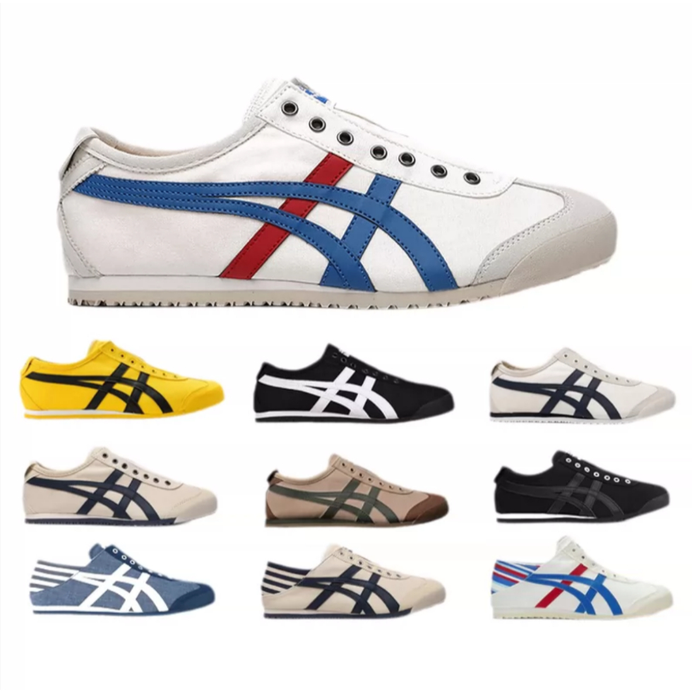 18 Colours MEXICO 66 รองเท้าผ้าใบคลาสสิก | รองเท้าวิ่งแฟชั่นสำหรับผู้ชายและผู้หญิง