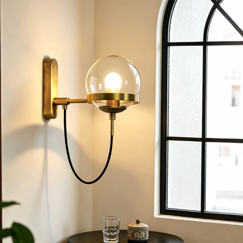 MINIMALIST_LIGHTING ไฟติดผนัง ห้องนอน มินิมอล นอร์ดิก โคมไฟติดผนัง ห้องนั่งเล่น โคมไฟผนังมินิมอล