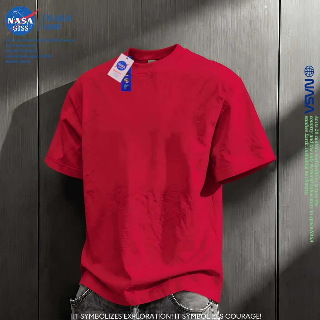 NASA تيشيرت سادة واسع — صورة 5