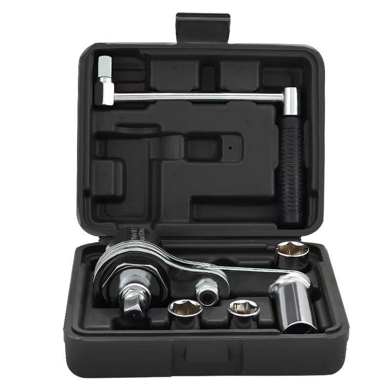 Tools ชุดบล็อกทดถอดล้อ สำหรับรถยนต์ ขนาด 4 หุน บล็อกทด 1/2 เก๋ง กระบะ ใช้ได้หมด หมุนง่ายเบาแรง ต้องมีติดรถไว้ ส่งพัสดุจากประเทศไทย