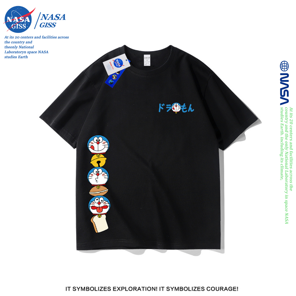 NASA تيشيرت بطباعة دورايمون — صورة 3