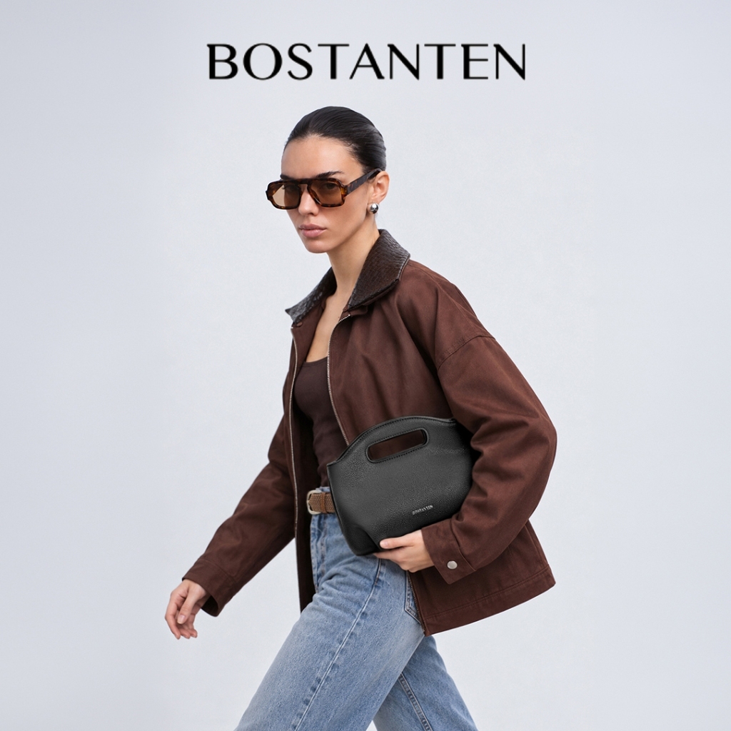 BOSTANTEN حقيبة Hudson نسائية جلد ناعم فينتج