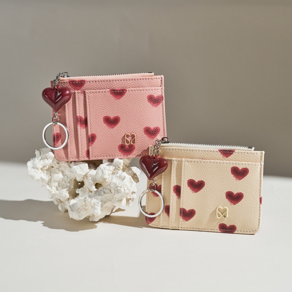 SeaGloca محفظة بطاقات وعملات Love للتعليق