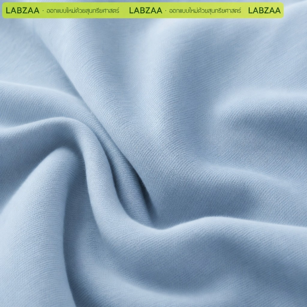 LABZAA تيشيرت فينتج مغسول واسع بطباعة حروف — صورة 3