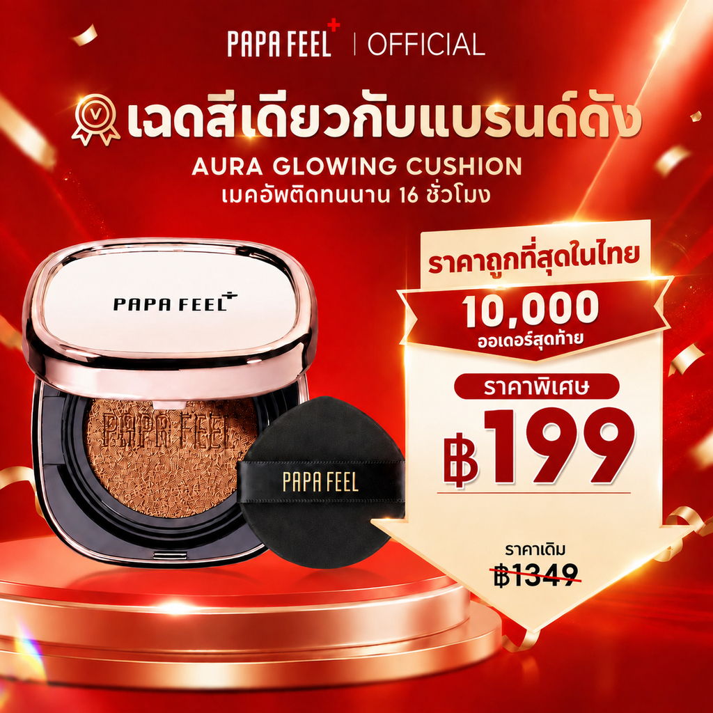 PAPA FEEL كوشن AURA Matte — صورة 2
