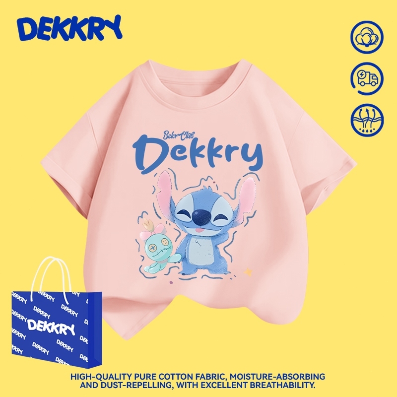 Dekkry Baby تيشيرت أطفال كرتوني للجنسين — صورة 4