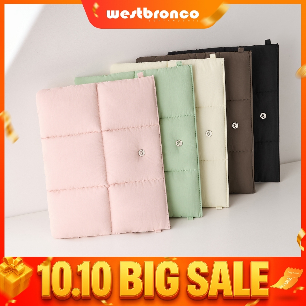 WESTBRONCO حقيبة لابتوب Jasmine ‏14 بوصة مبطنة — صورة 2