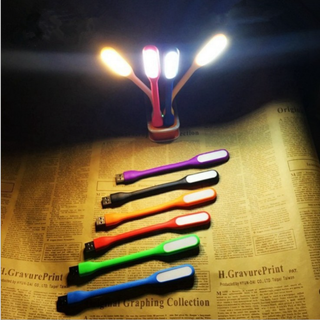 Ampark โคมไฟ USB Mini LED USB Light USB โคมไฟอ่านหนังสือ ไฟฉาย แบบพกพา