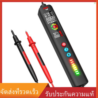 (tombth)BSIDE X2 มัลติมิเตอร์ดิจิทัล อัจฉริยะ วัดอุณหภูมิอินฟราเรด หน้าจอ LCD AC DC ปากกาตรวจจับแรงดันไฟฟ้า ไฟฉาย LED ที่แม่นยําและละเอียดอ่อน มัลติฟังก์ชั่น เครื่องวัดแรงดันไฟฟ้า