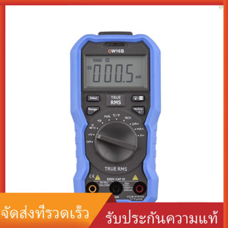 【tombth6】OWON Ow16b มัลติมิเตอร์ดิจิทัล BT พร้อมบันทึกออฟไลน์ 5999 นับ True RMS อเนกประสงค์ พร้อมไฟแบ็คไลท์ วัดแรงดันไฟฟ้า NCV